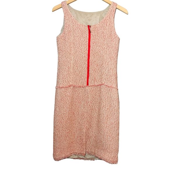 MAGASCHONI Tweed Sleeveless Sheath Dress Size 4 - Picture 2 of 10
